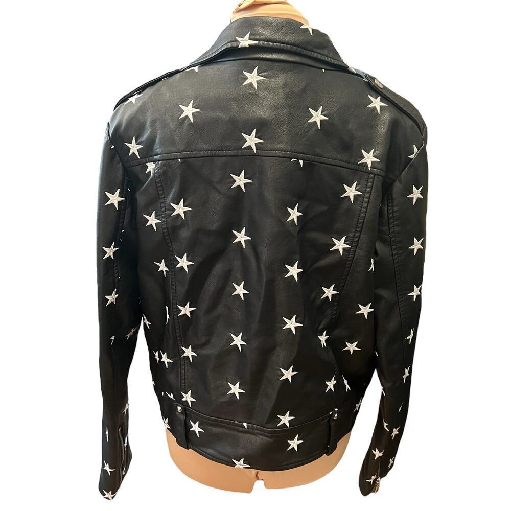 Noize Black Star-Patterned Jacket - image 2